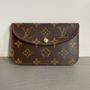 Louis Vuitton Ceinture Pochette Monogram Canvas Pouch *BELT NOT INCLUDED*